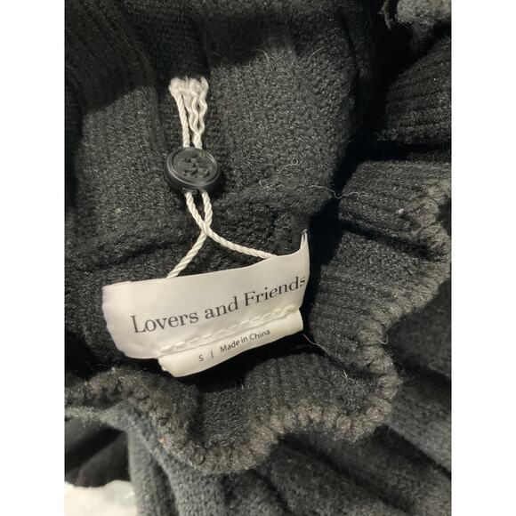 Lovers And Friends 'Taytay' Black Poly Sweater Dress Size S - Picture 4 of 6